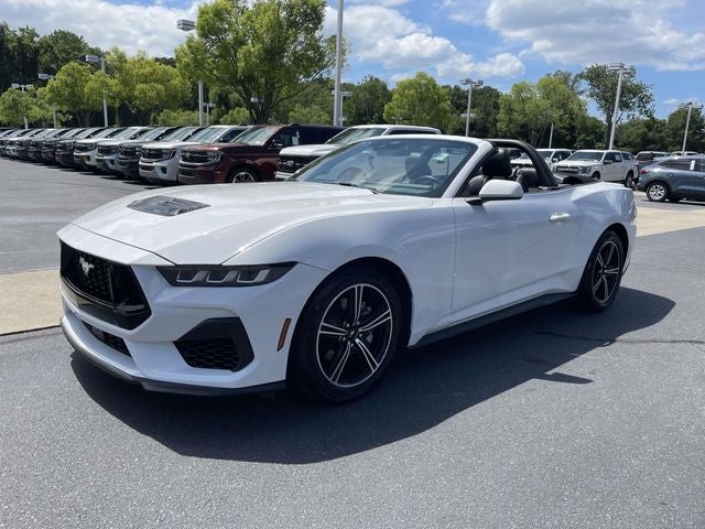 2025 Ford Mustang — rear three-quarter view