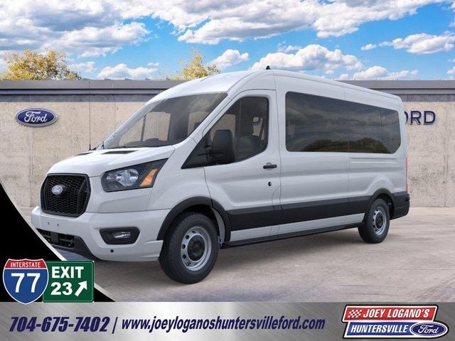 2026 Ford Transit-350 XL in Oxford White — front three-quarter view