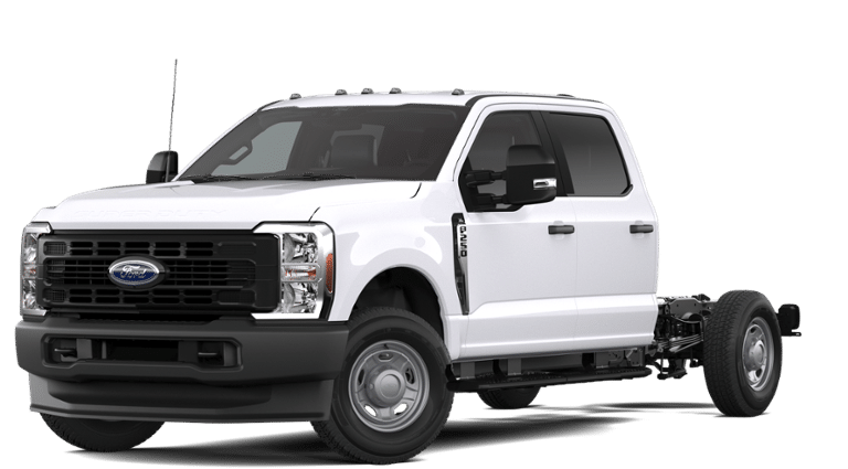 2026 Ford F-250SD XL in Oxford White — front three-quarter view