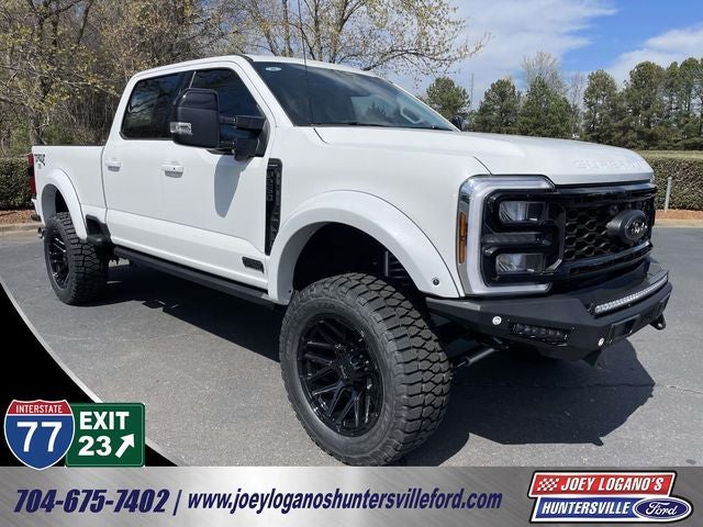 2026 Ford F-250SD Lariat TORQUE 1200 in Star White Metallic Tri-Coat — front three-quarter view