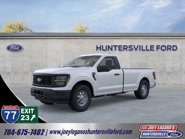 2026 Ford F-150 XL in Oxford White — front three-quarter view