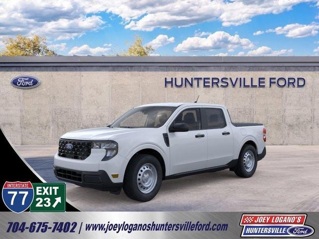 2026 Ford Maverick XL in Oxford White — front three-quarter view