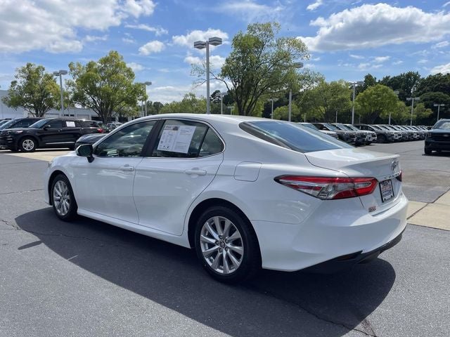 2018 Toyota Camry — interior view