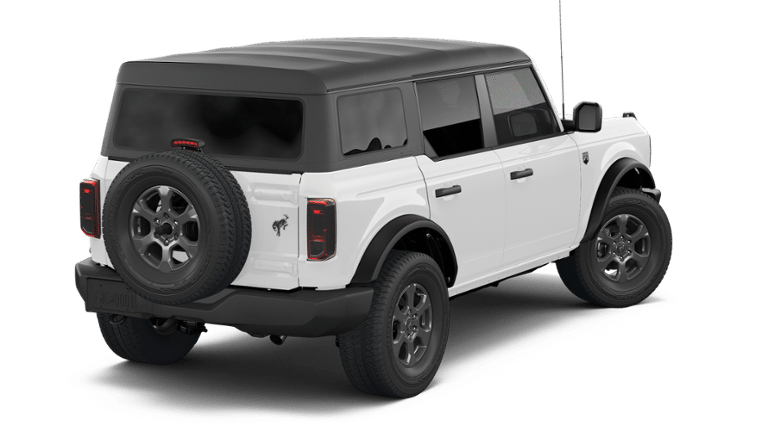 2026 Ford Bronco — rear three-quarter view
